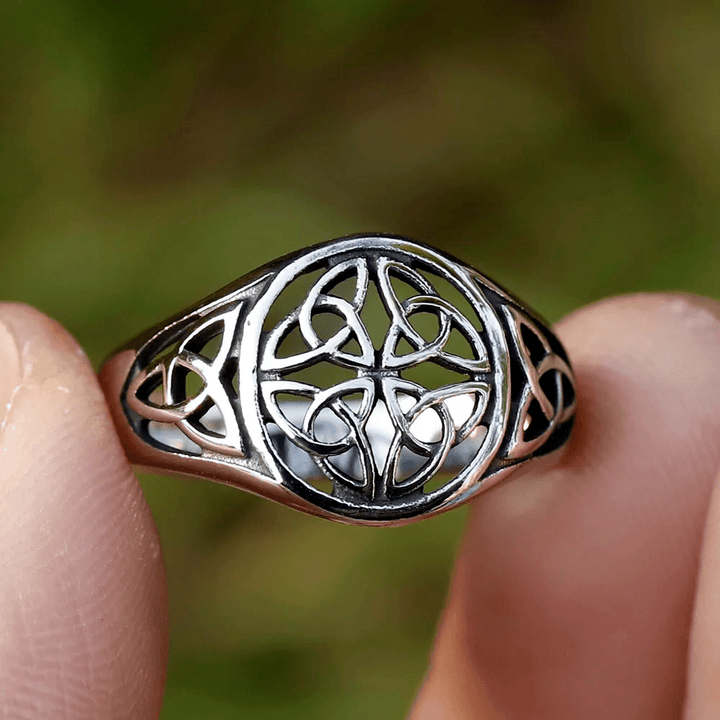 Odin Trinity Triquetra Ring
