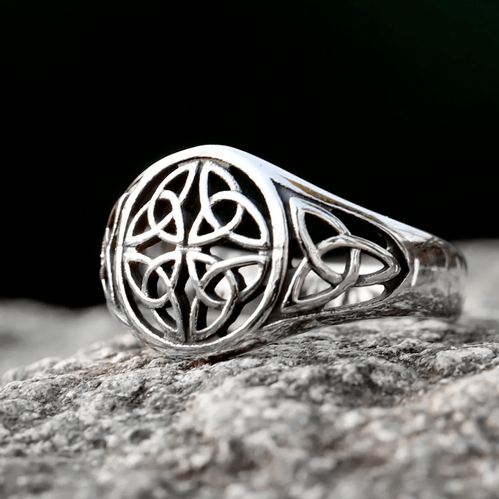 Odin Trinity Triquetra Ring