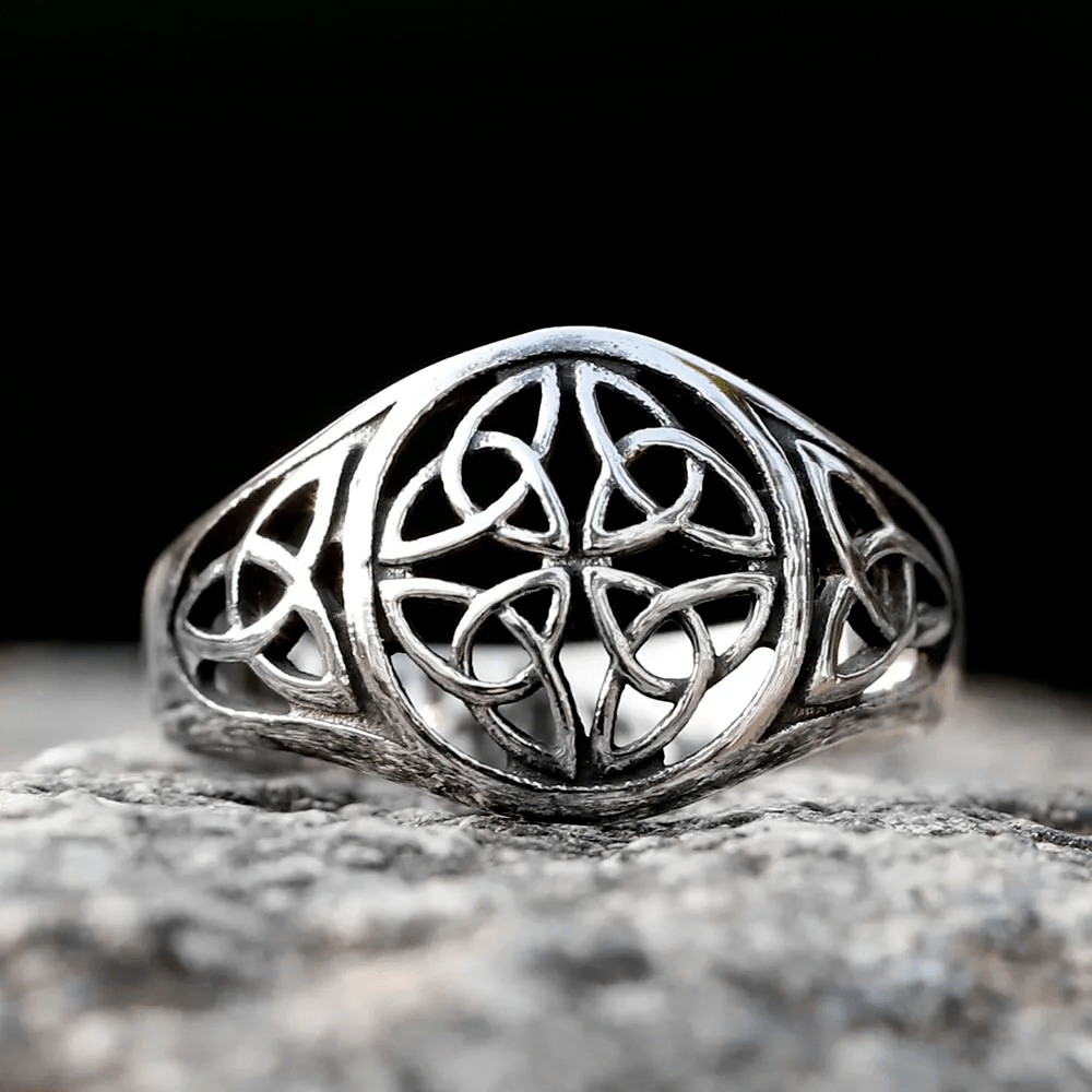 Odin Trinity Triquetra Ring