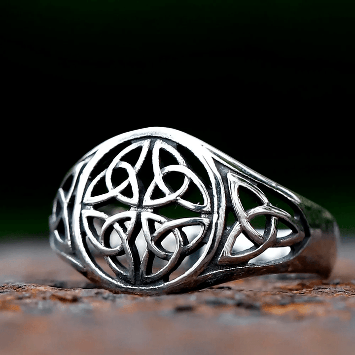 Odin Trinity Triquetra Ring