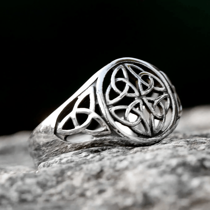 Odin Trinity Triquetra Ring