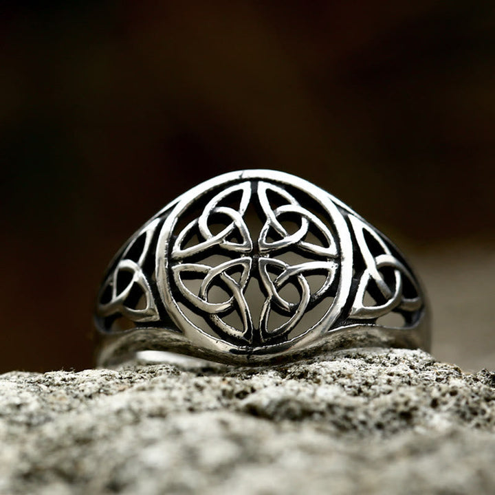 Odin Trinity Triquetra Ring