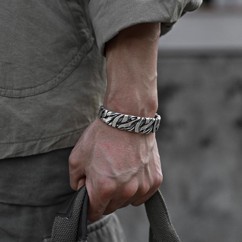 Vintage Faux Braided Bracelet