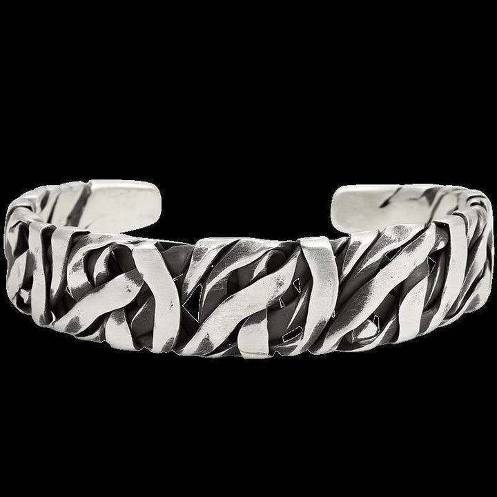 Vintage Faux Braided Bracelet