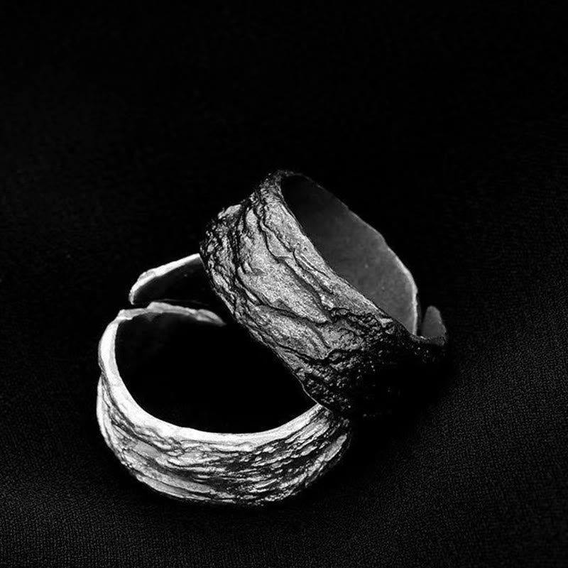 Hammered Fracture Ring