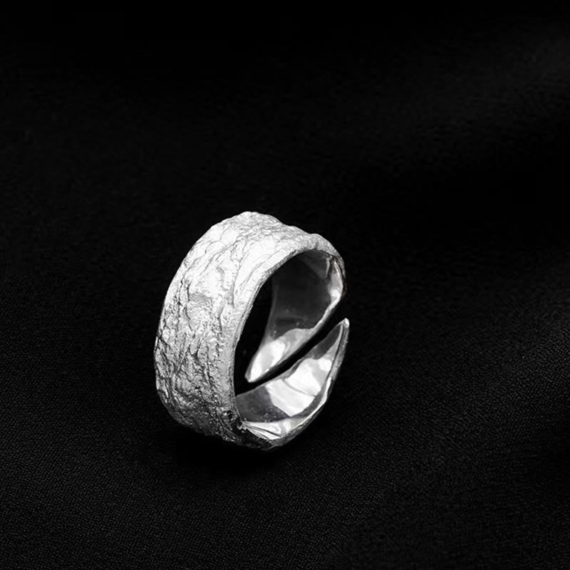 Hammered Fracture Ring