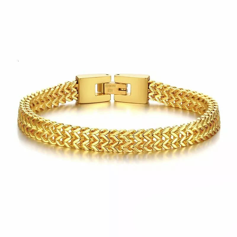 Stainless Steel Wheat Bracelet