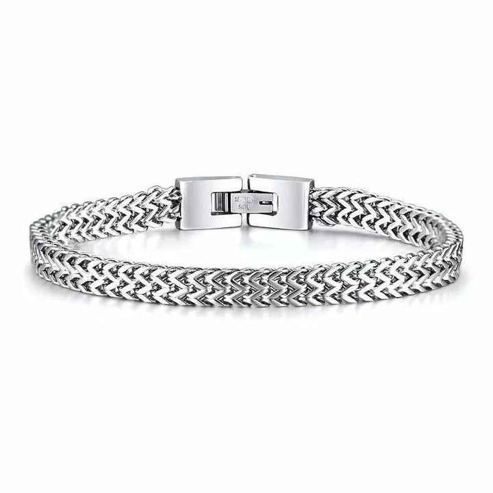 Stainless Steel Wheat Bracelet