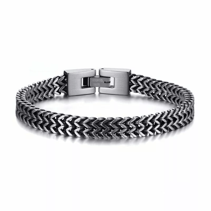 Stainless Steel Wheat Bracelet