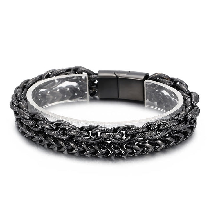 Heavy Chain Link Stainless Steel Bracelet