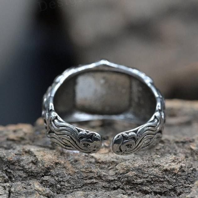 Poseidon Trident Battle Ring