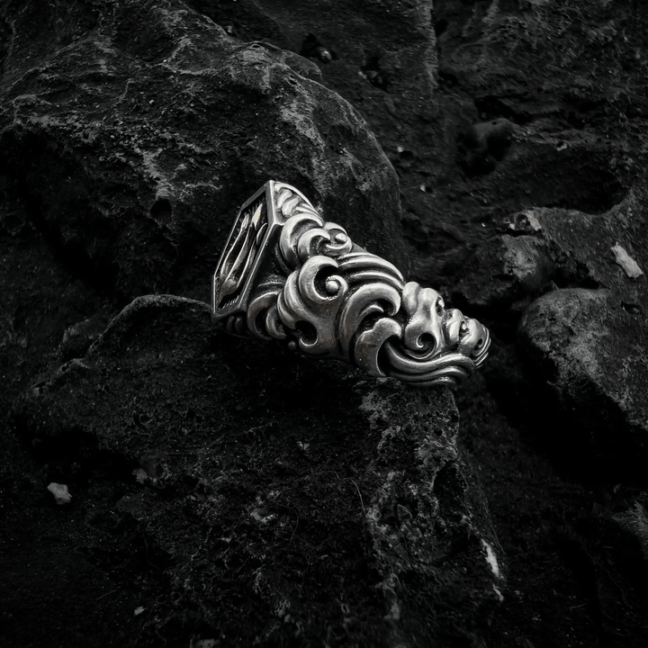 Poseidon Trident Battle Ring