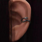 Gothic Coiled Snake Ear Cuffs 3