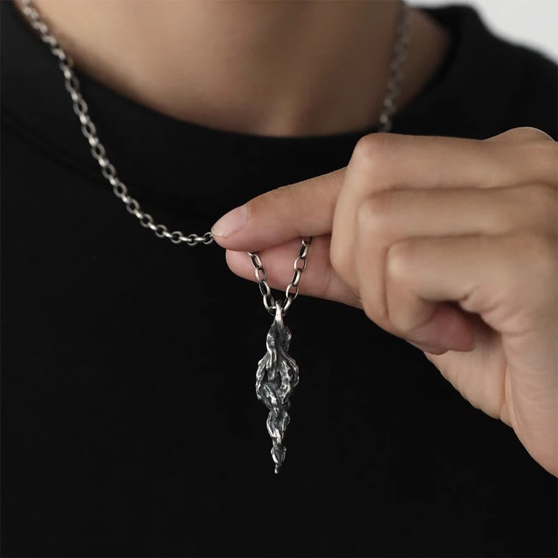 Irregular Vine Thorn Necklace