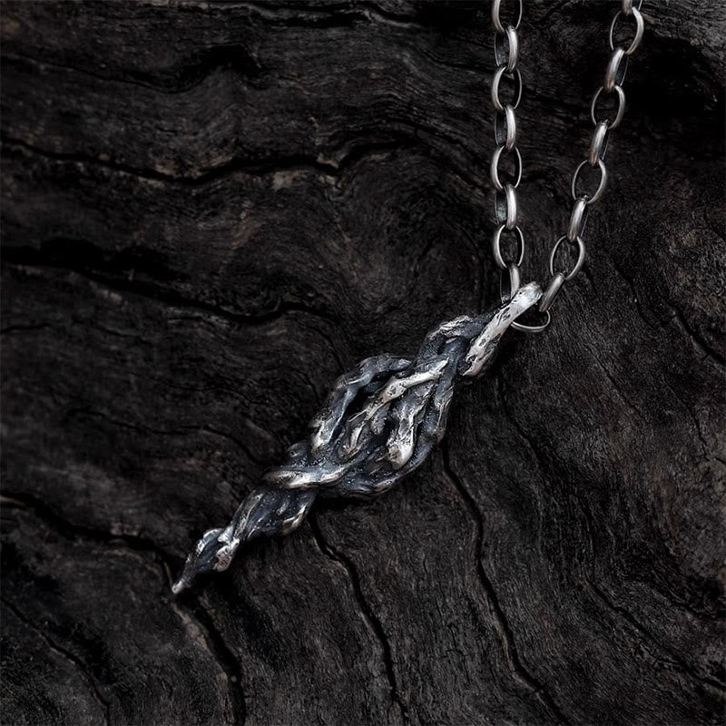 Irregular Vine Thorn Necklace