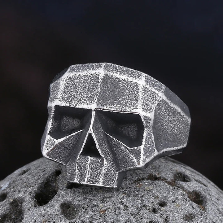 Hard Unique Design Skull Ring