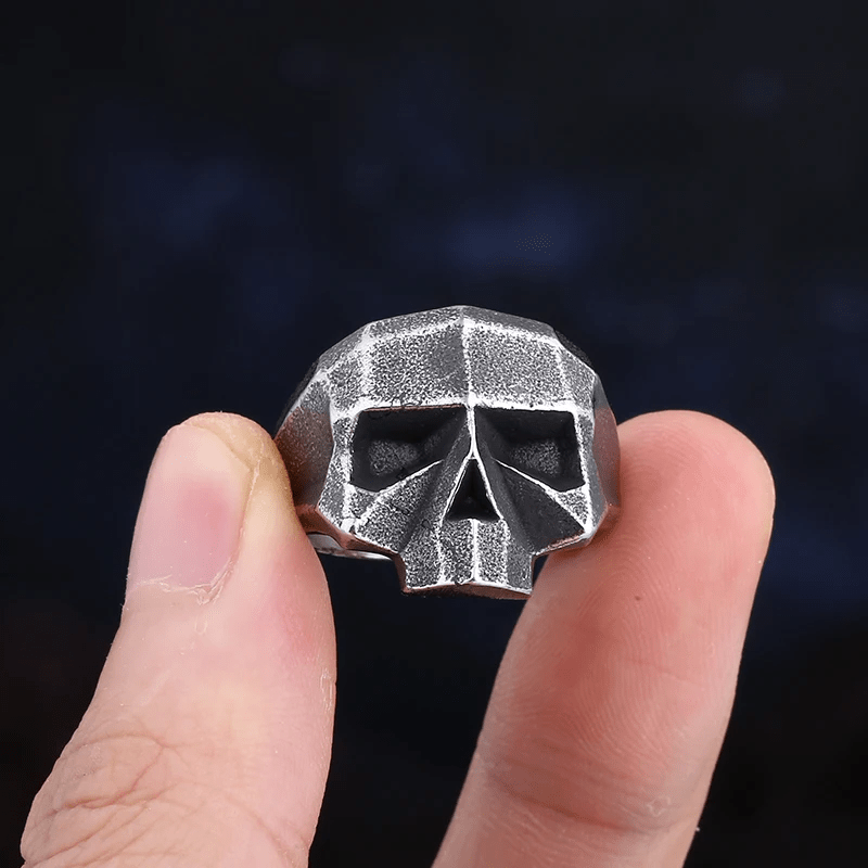 Hard Unique Design Skull Ring