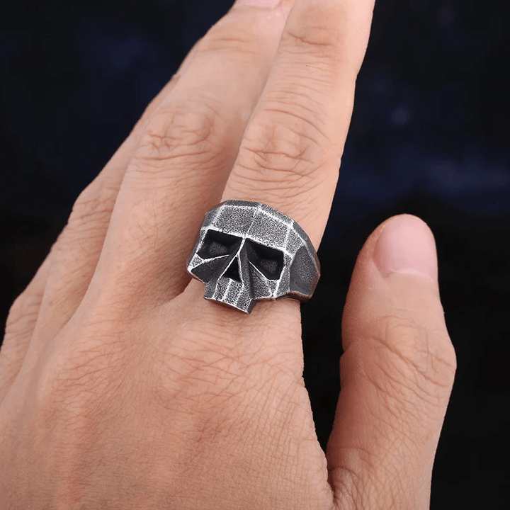 Hard Unique Design Skull Ring