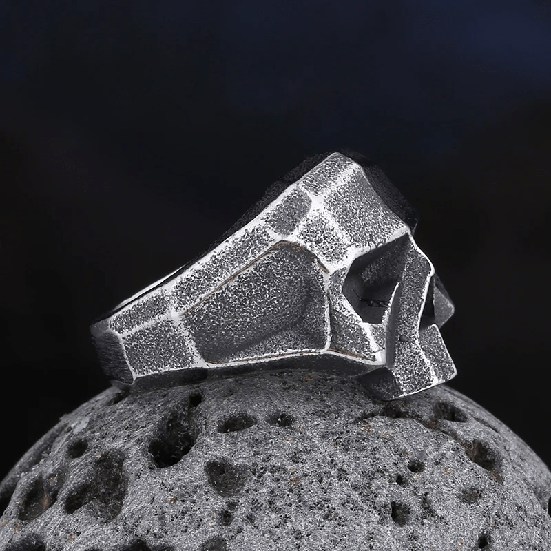 Hard Unique Design Skull Ring