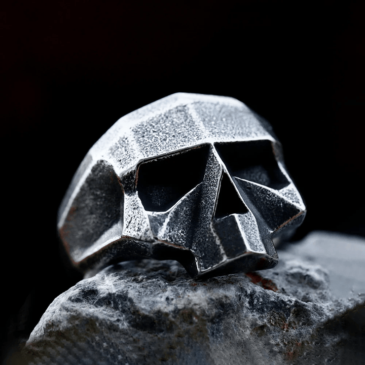 Hard Unique Design Skull Ring