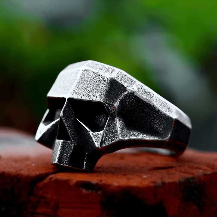Hard Unique Design Skull Ring