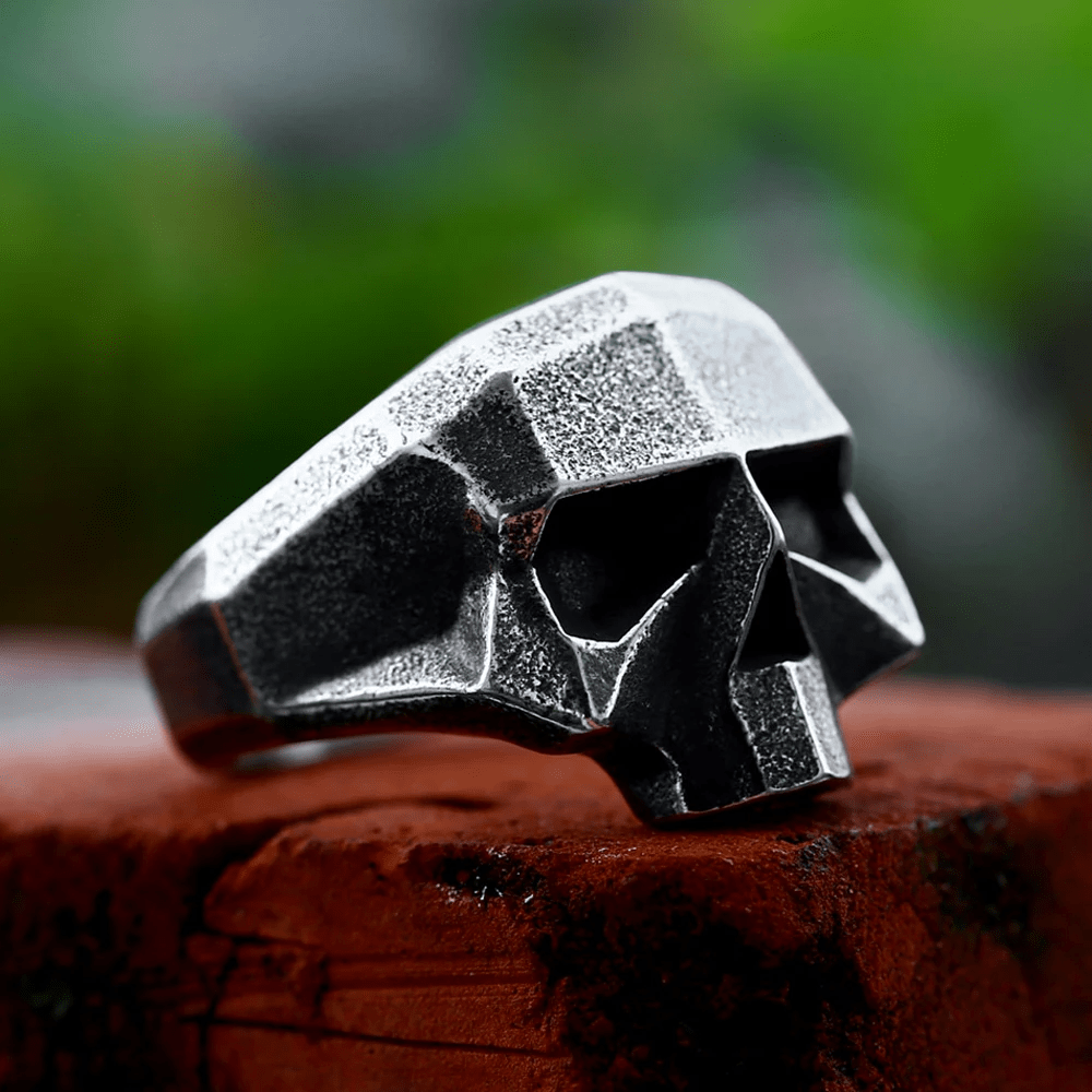 Hard Unique Design Skull Ring