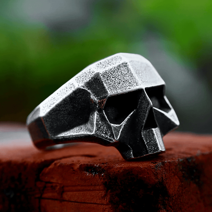 Hard Unique Design Skull Ring