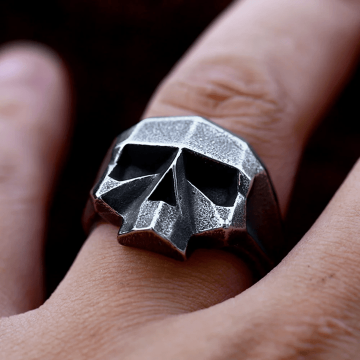 Hard Unique Design Skull Ring