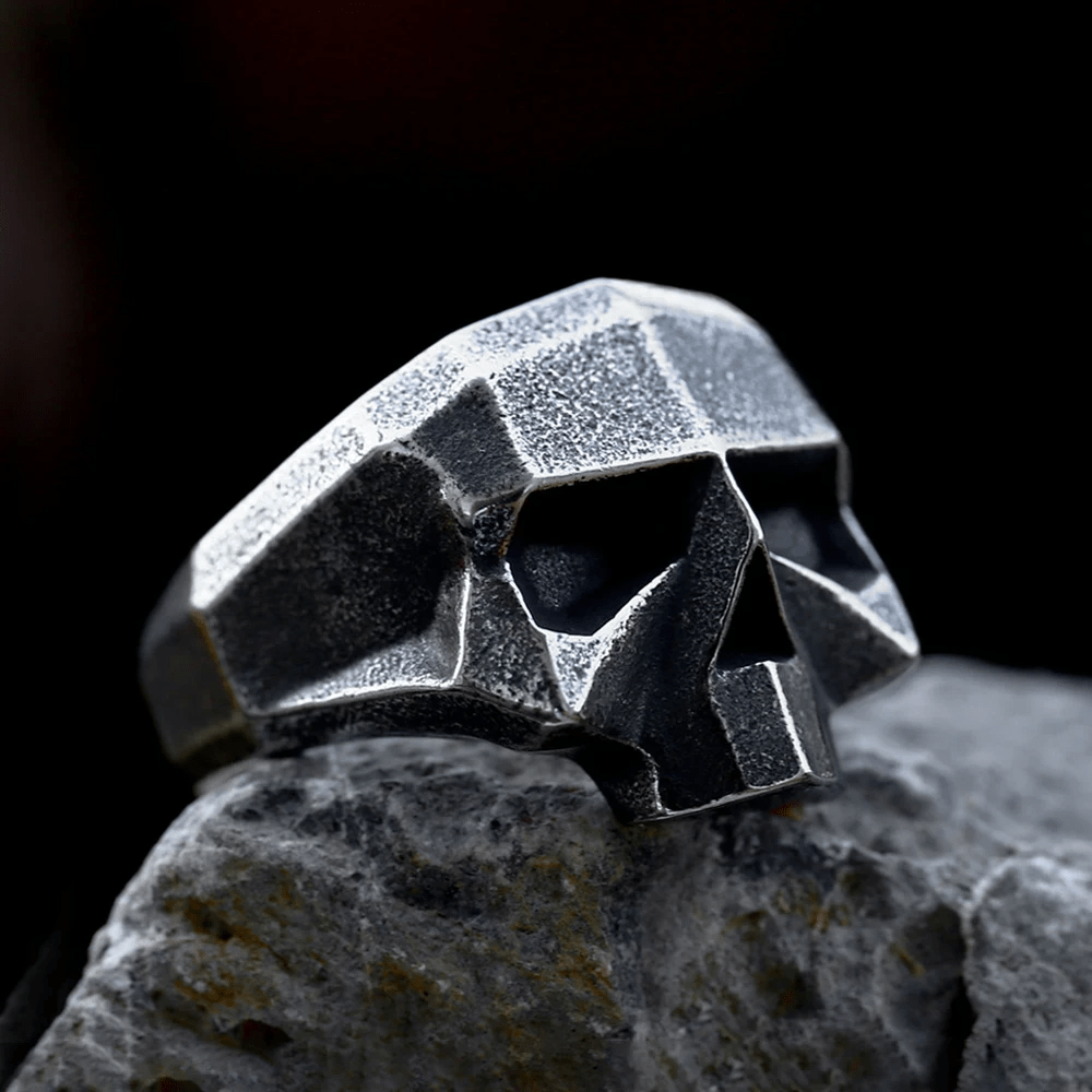 Hard Unique Design Skull Ring
