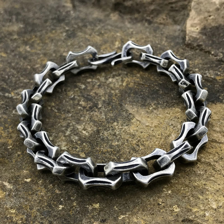 Unique Interlocking Link Chain Bracelet