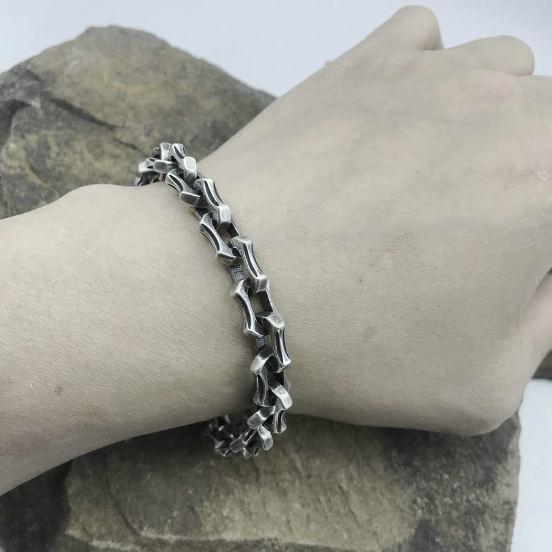 Unique Interlocking Link Chain Bracelet