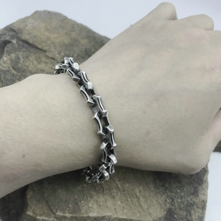 Unique Interlocking Link Chain Bracelet