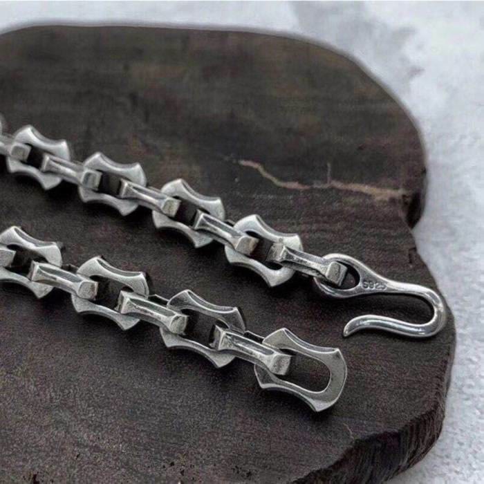 Unique Interlocking Link Chain Bracelet