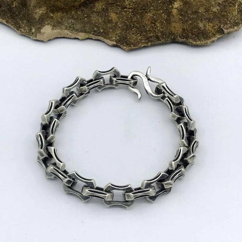 Unique Interlocking Link Chain Bracelet