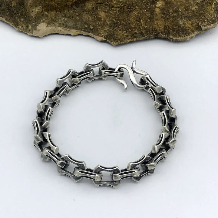 Unique Interlocking Link Chain Bracelet