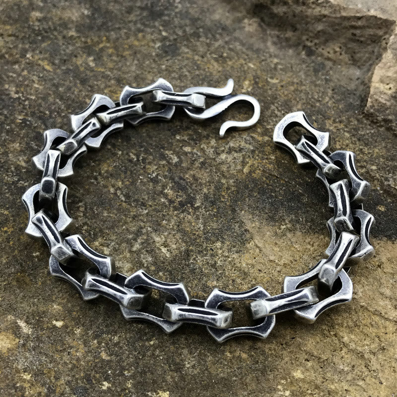 Unique Interlocking Link Chain Bracelet