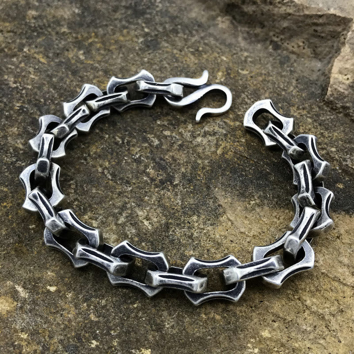 Unique Interlocking Link Chain Bracelet