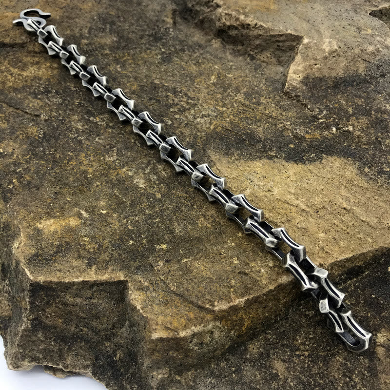 Unique Interlocking Link Chain Bracelet
