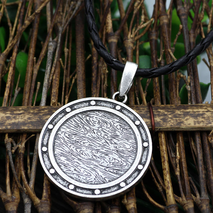 Vegvisir Rune Round Necklace