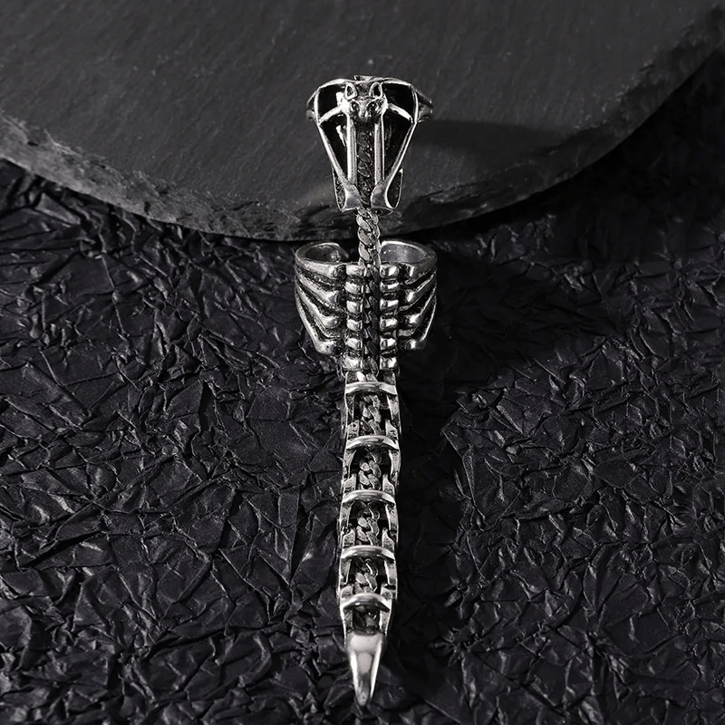 Gothic Scorpion Tail Adjustable Ring