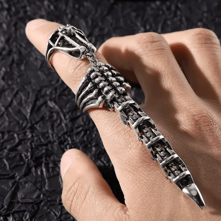 Gothic Scorpion Tail Adjustable Ring