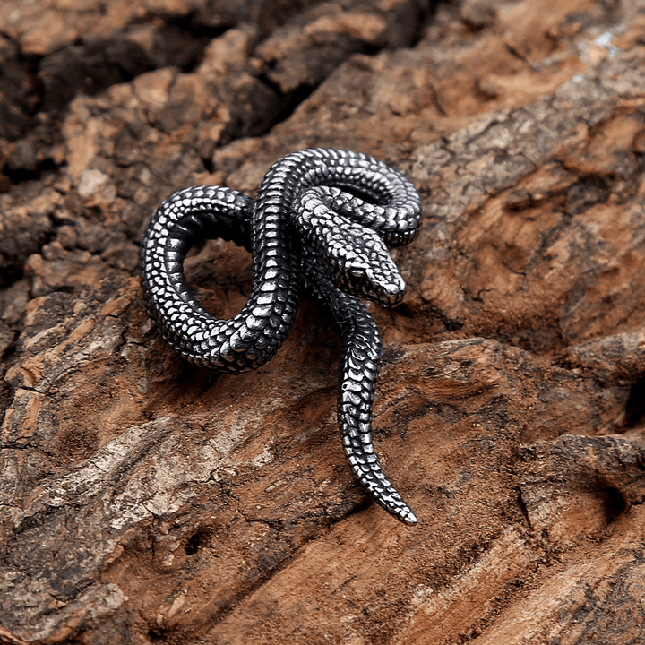 Gothic Python Snake-Shaped Necklace