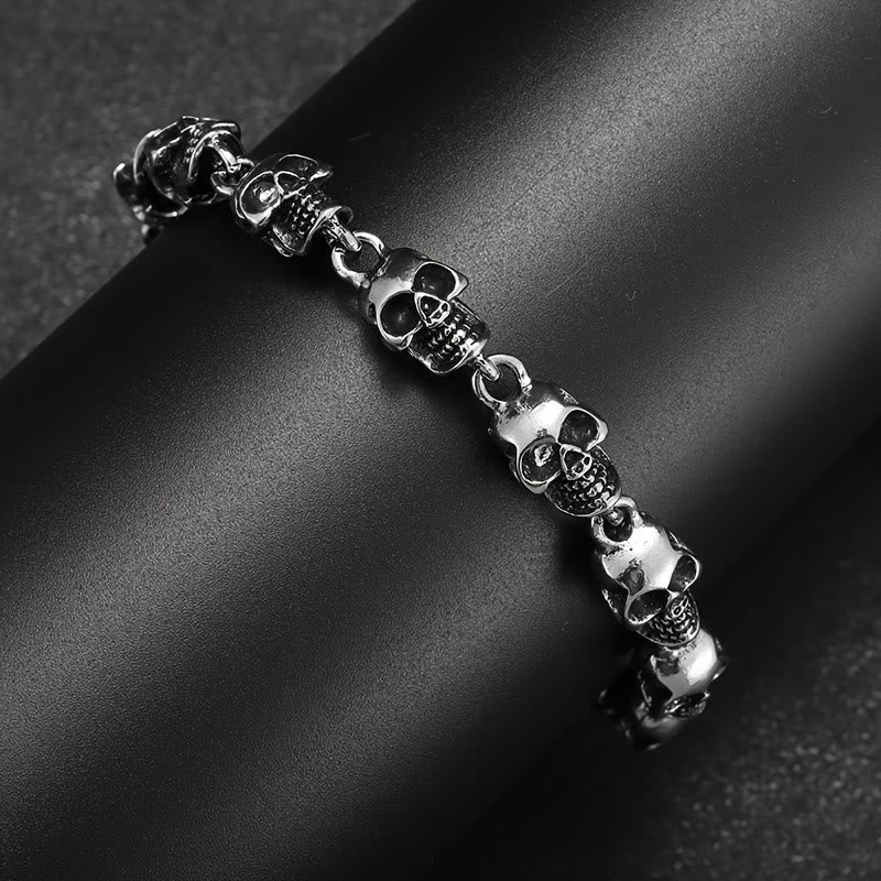 Demon Skull Skeleton Bracelet