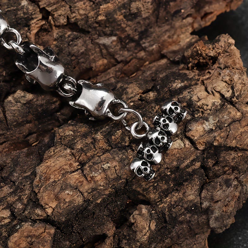 Demon Skull Skeleton Bracelet