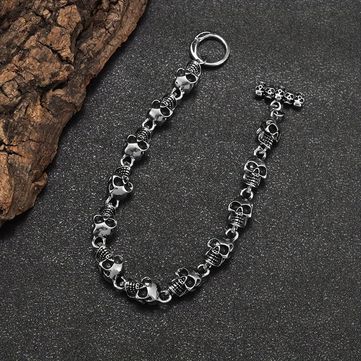 Demon Skull Skeleton Bracelet