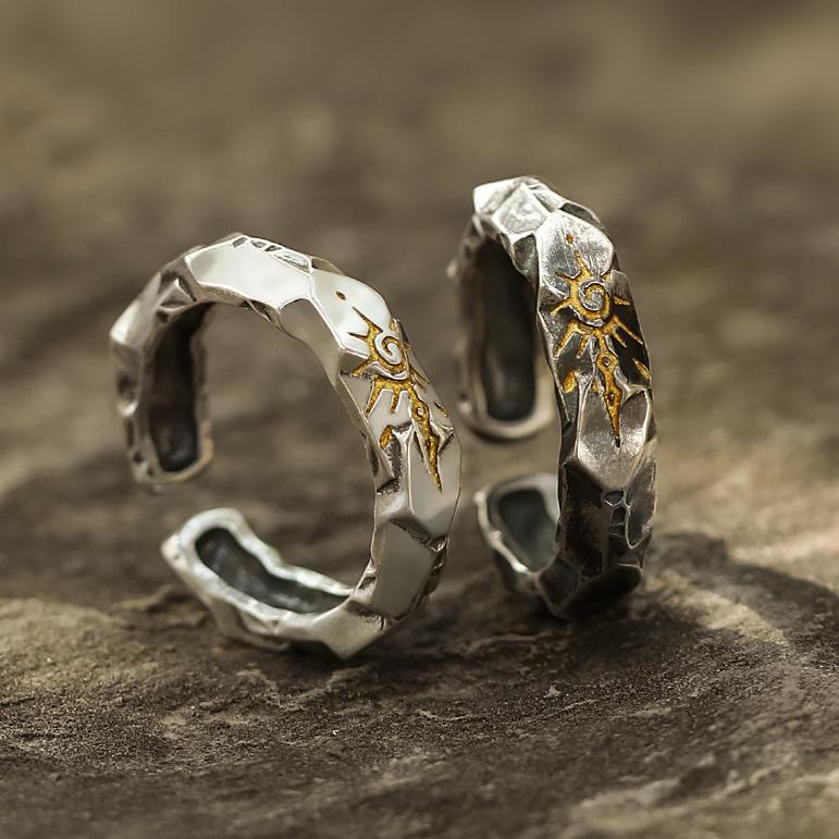 Handcrafted 925 Silver Wishing Stone Ring