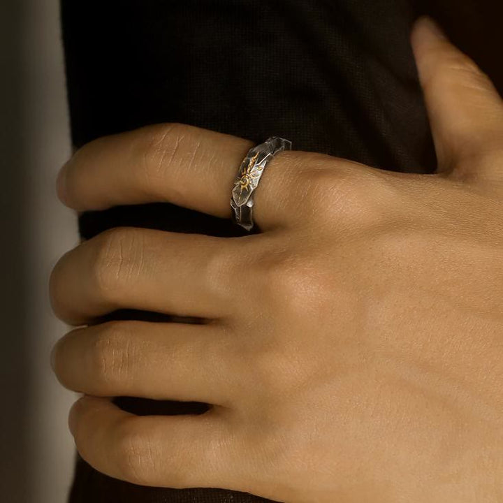 Handcrafted 925 Silver Wishing Stone Ring