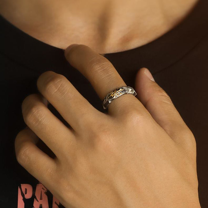 Handcrafted 925 Silver Wishing Stone Ring
