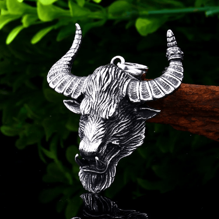 Bull Head Animal Necklace
