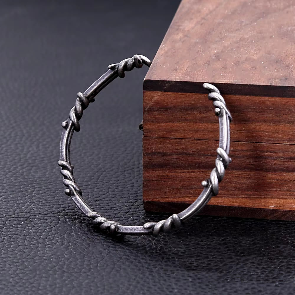 Viking Braided Thorns Bracelet